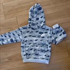 Kids Blue Nike Hoodie Size 6